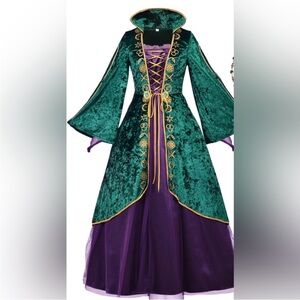 Hocus Pocus Winifred Sanderson Costume, size Medium. New condition!